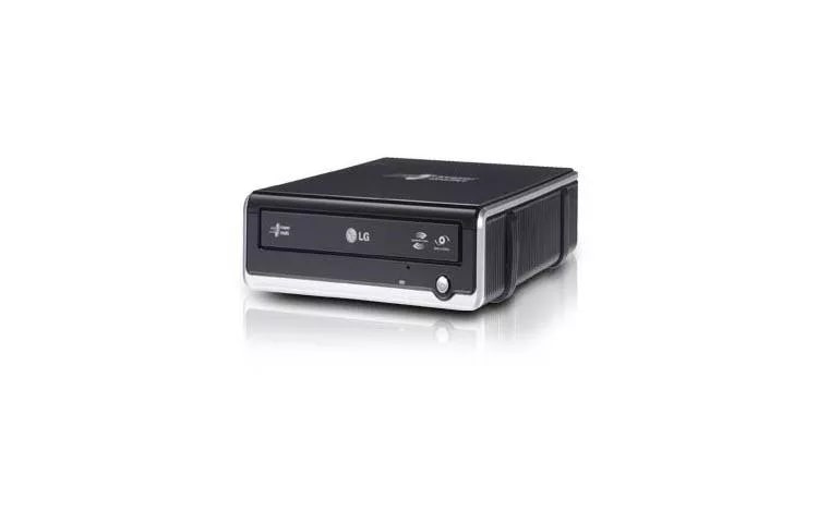 External Super-Multi DVD Rewriter with LightScribe and SecurDisc™