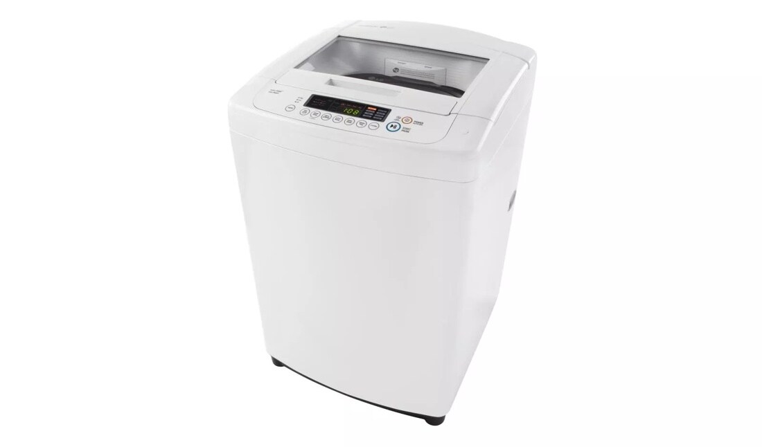 3.3 CU. FT. EXTRA LARGE CAPACITY TOP LOAD WASHER WITH SLEEK AND MODERN FRONT CONTROL DESIGN