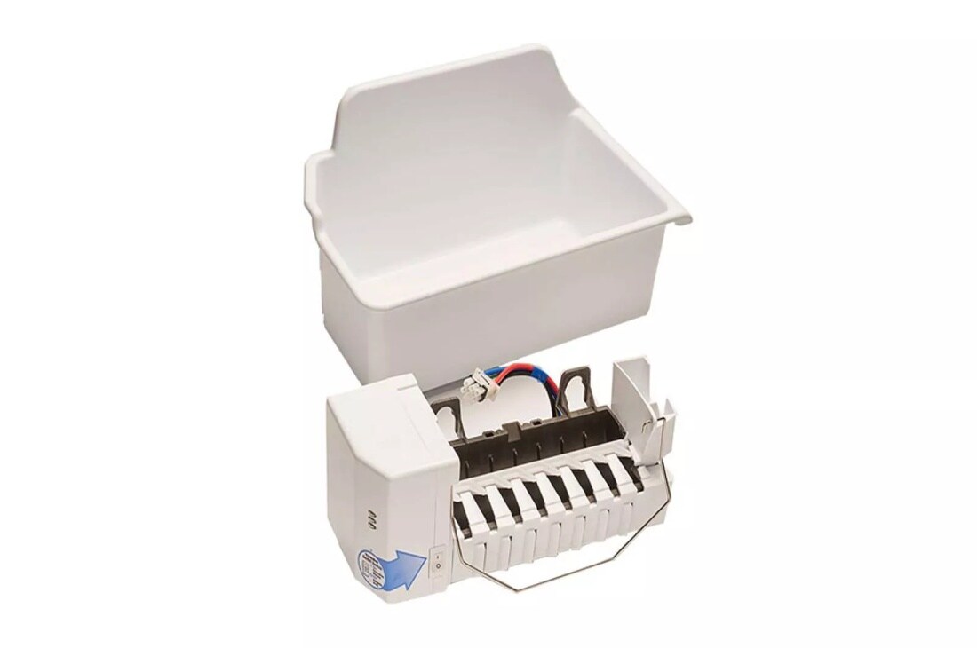 Front view of the LG LK65C Automatic Ice Maker Kit - LK65C. 