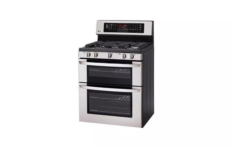 6.1 cu. ft. Capacity Gas Double Oven Range with Infrared Grill and EasyClean™