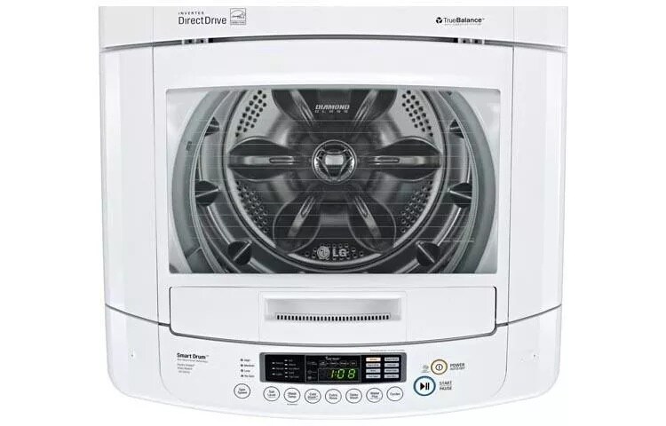 3.4 cu. ft. Extra Large Capacity Top Load Washer with Sleek and Modern Front Control Design