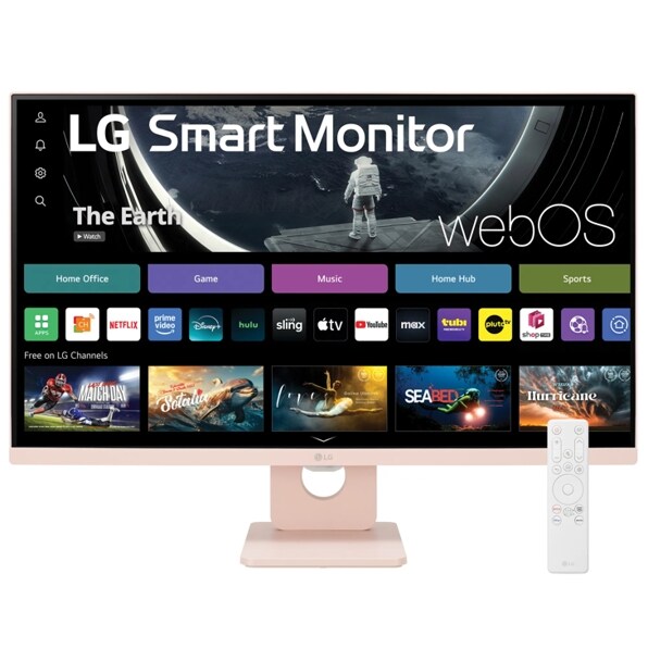27" Full HD IPS MyView Smart Monitor with webOS and Built-in Speakers
