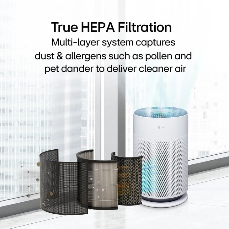 PuriCare™ 360 Air Purifier with NanoFiber True HEPA