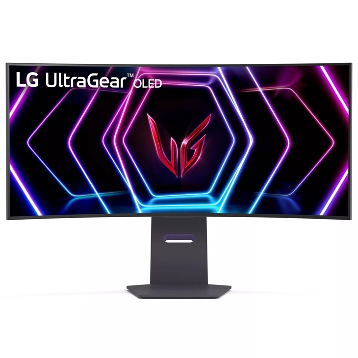 LG 39" UltraGear™ OLED Curved Gaming Monitor WQHD with 240Hz Refresh Rate 0.03ms Response Time