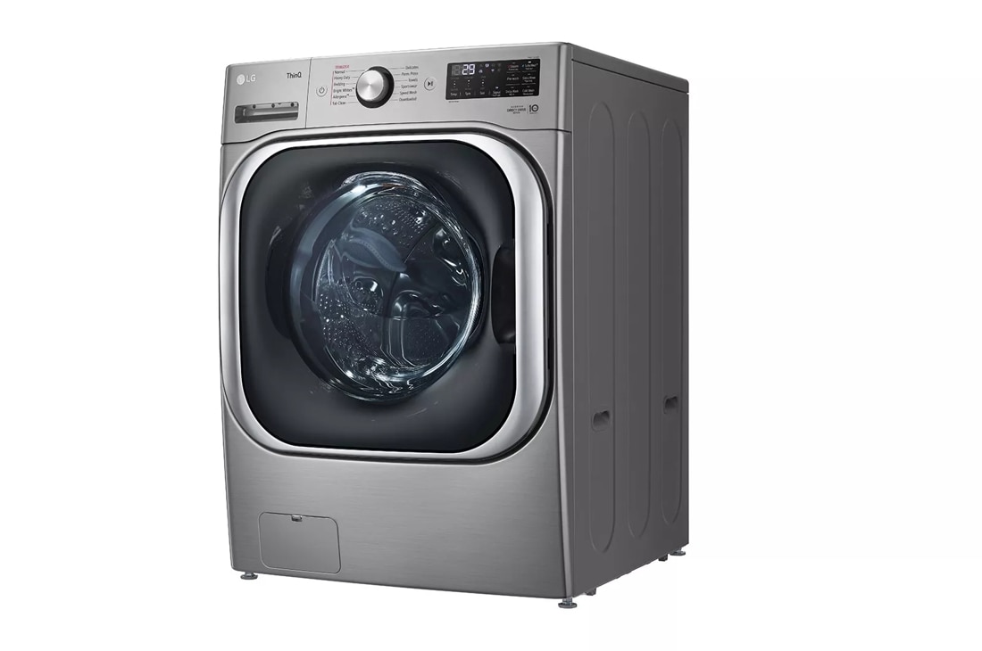 LG 5.2 cu. ft. Mega Capacity Front Load Washer and 9.0 cu. ft. Mega  Capacity ELECTRIC Dryer with Built-In Intelligence