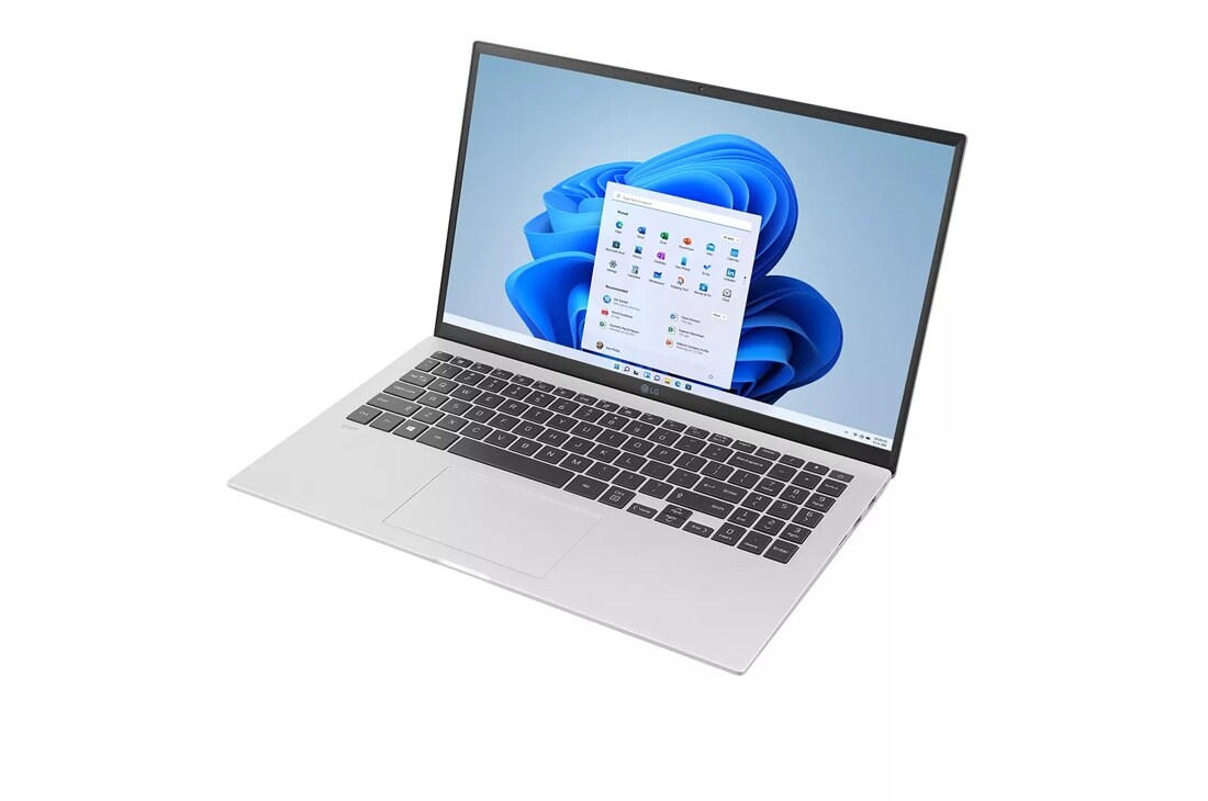 LG gram 15” Lightweight Laptop, Intel® 11th Gen Core® i5, Windows 11 Home, 16GB RAM, 512GB SSD, Silver.