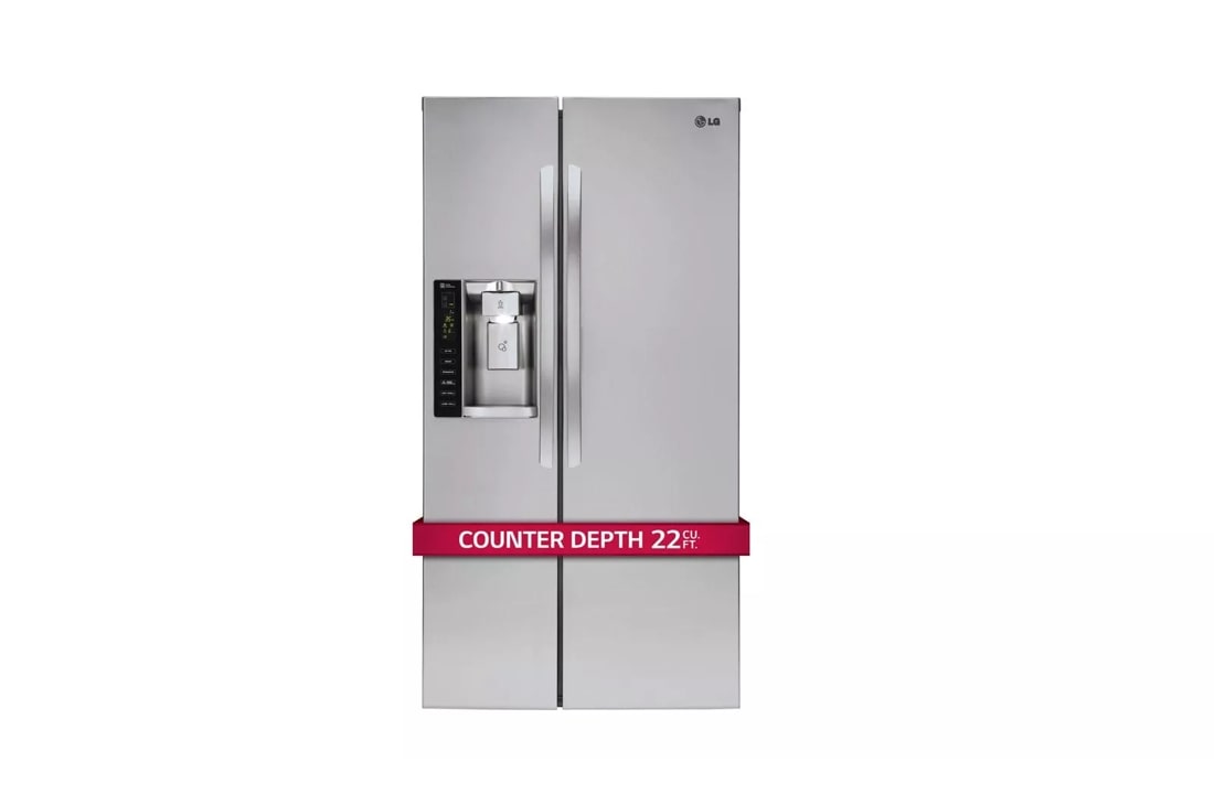 22 cu. ft. Side-by-Side Counter-Depth Refrigerator
