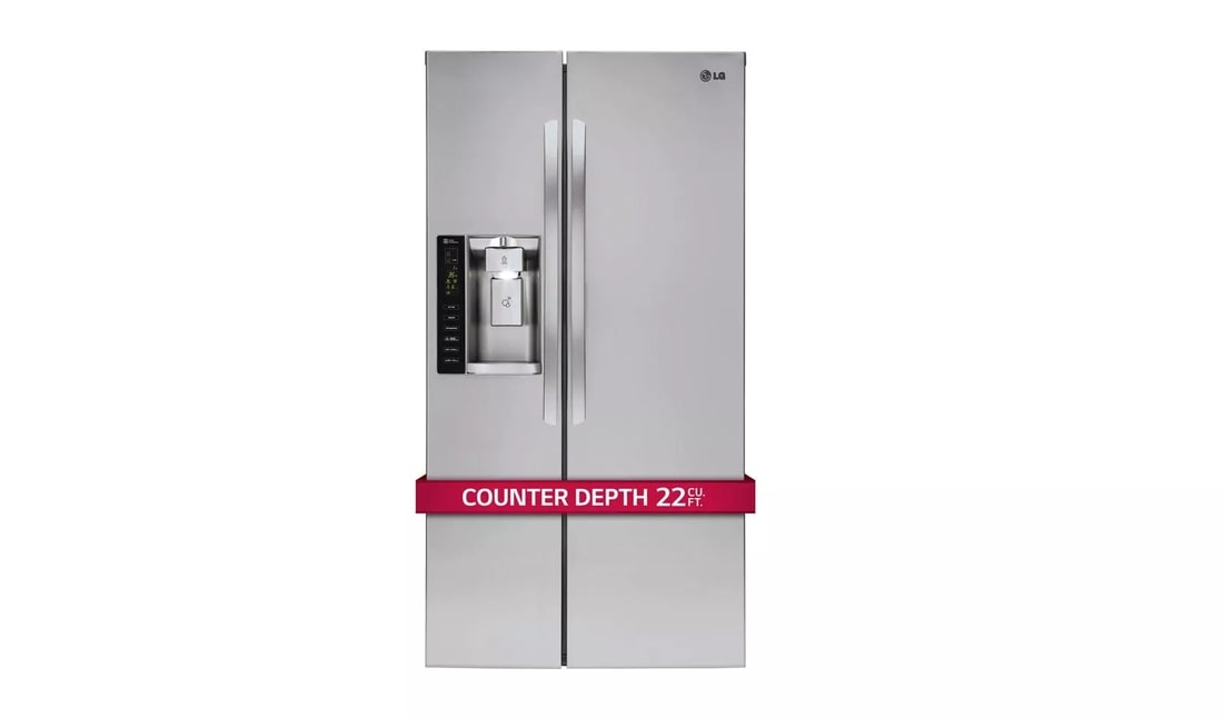 LG LSXC22336S counter-depth side-by-side refrigerator