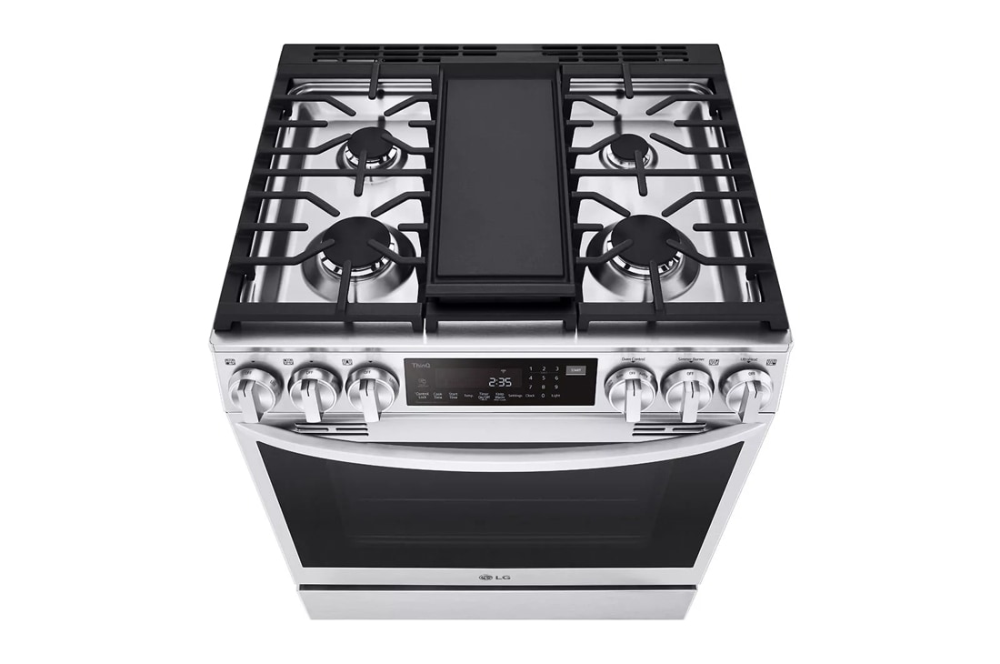 LG 6.3 cu. ft. Smart Slide-In Gas Range with ProBake Convection