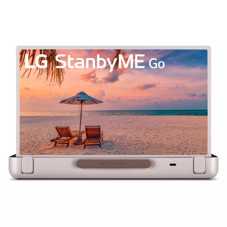 LG StanbyMe Private Screen 27 Moving Smart Touch Screen