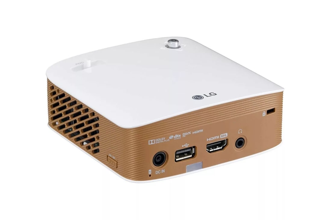 LED CineBeam Projector with Embedded Battery and Screen Share