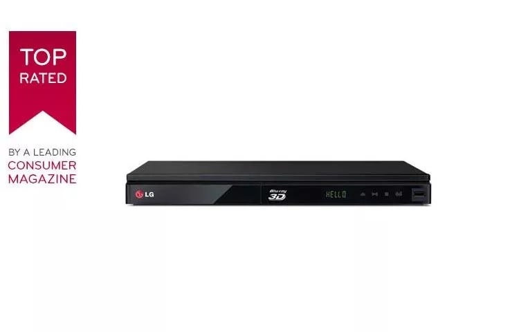 3D-Capable Blu-ray Disc™ Player with Smart TV and Wireless Connectivity