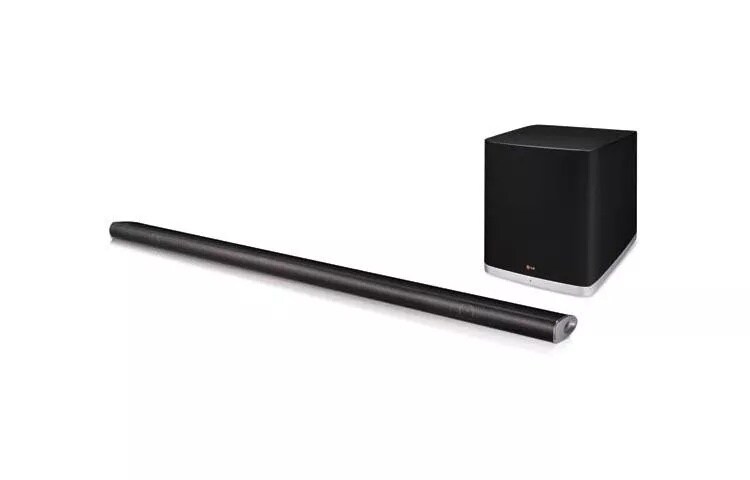 320W 4.1ch Sound Bar Audio System with Wireless Subwoofer and Bluetooth Connectivity