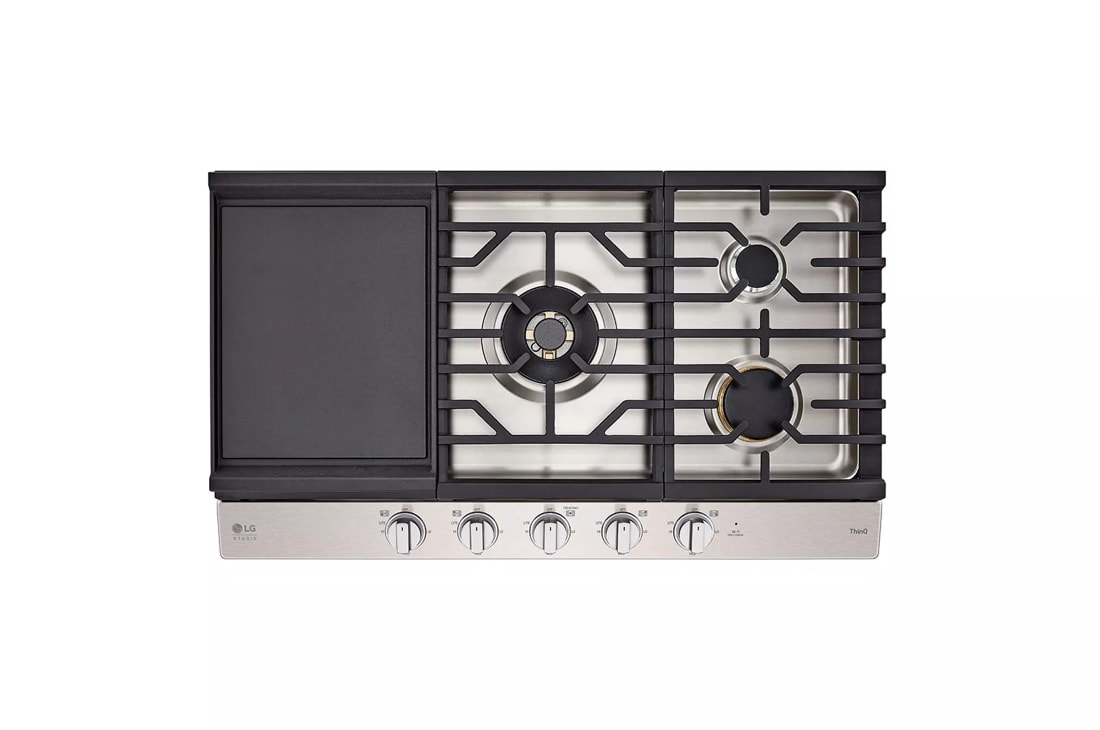 LG Studio CBGS3628S 36 Inch Gas Sealed Burner Cooktop