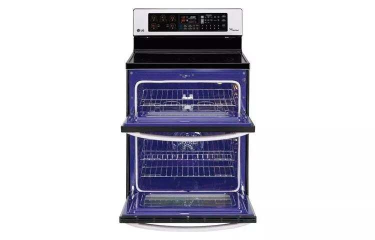 6.7 cu. ft. Capacity Electric Double Oven Range with Infrared Heating™ and EasyClean®