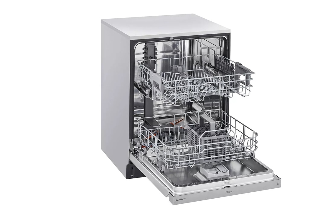 LG ADFD5448AT Front Control Smart Wi-Fi Enabled Dishwasher with QuadWash - Stainless Steel