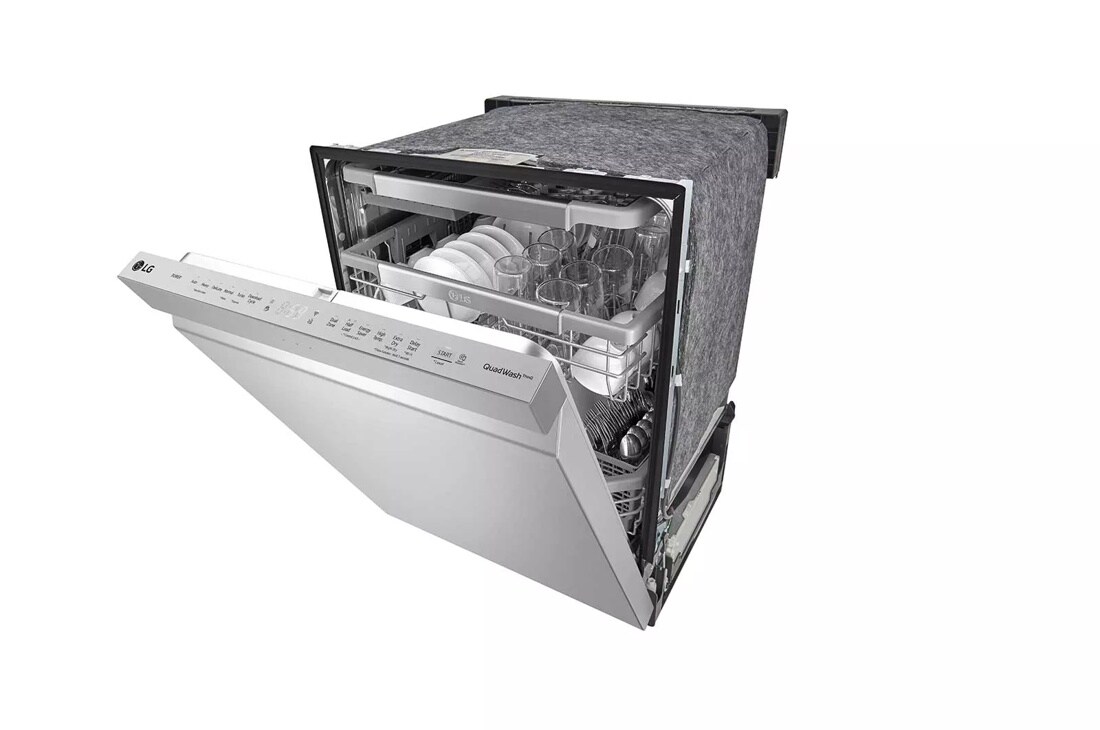 Smart Dishwasher with QuadWash™ and Adjustable 3rd Rack, 44dB