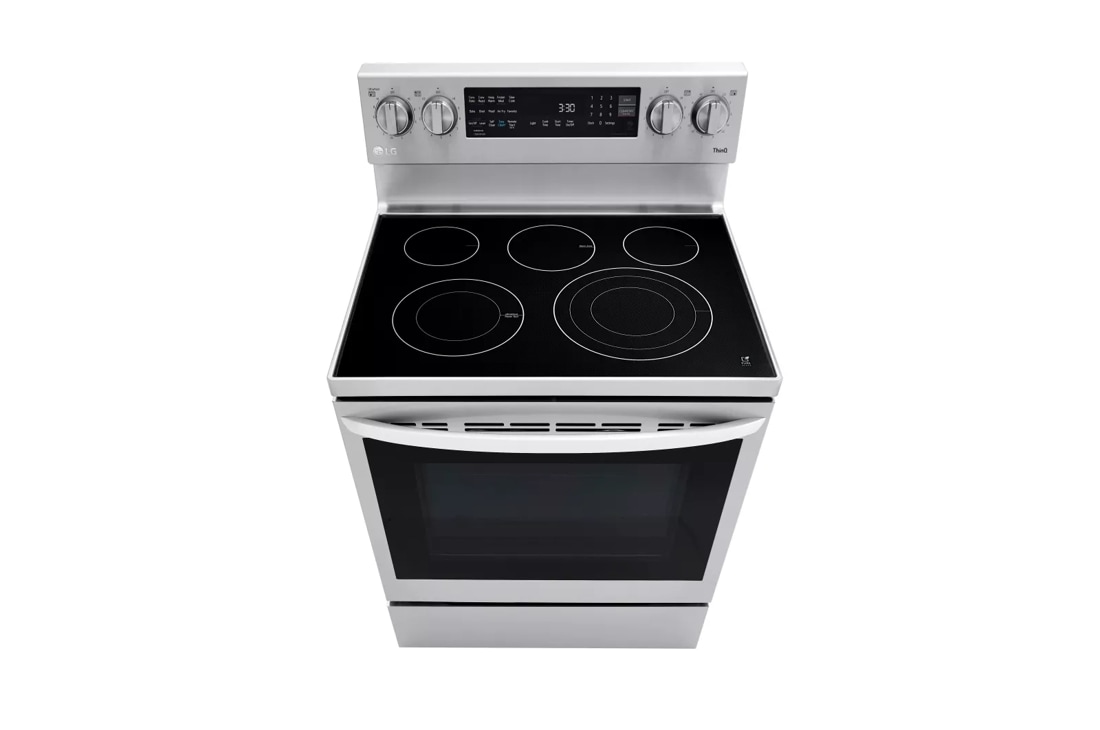 Lg electric stove with air deals fryer