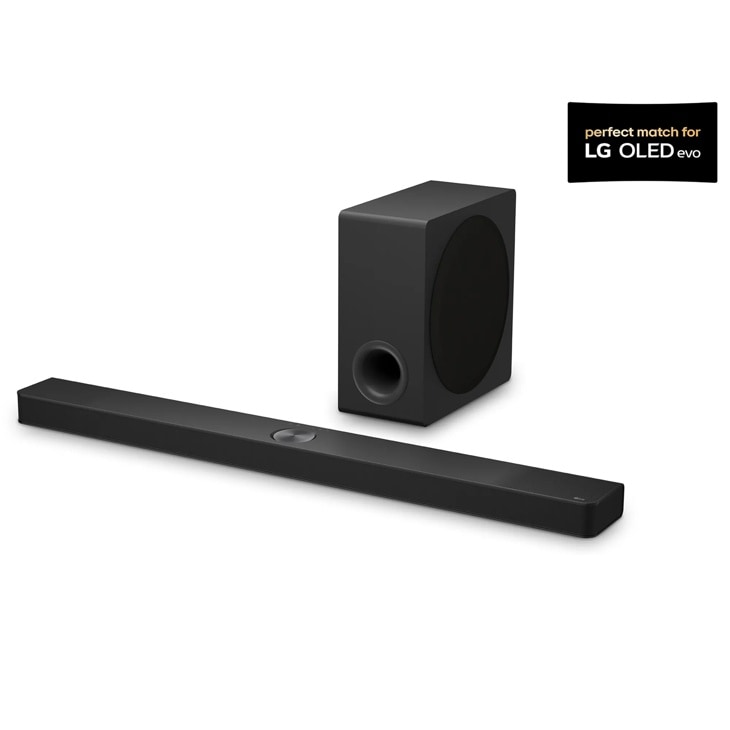 S90TY LG Soundbar for TV with Dolby Atmos® 5.1.3 channel, Best LG OLED matching