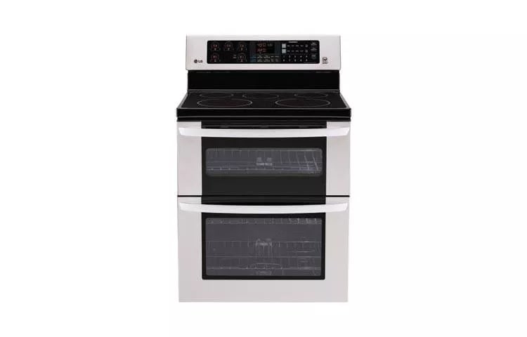 6.7 cu. ft. Capacity Electric Double Oven Range with SuperBoil™ Burner and EasyClean®