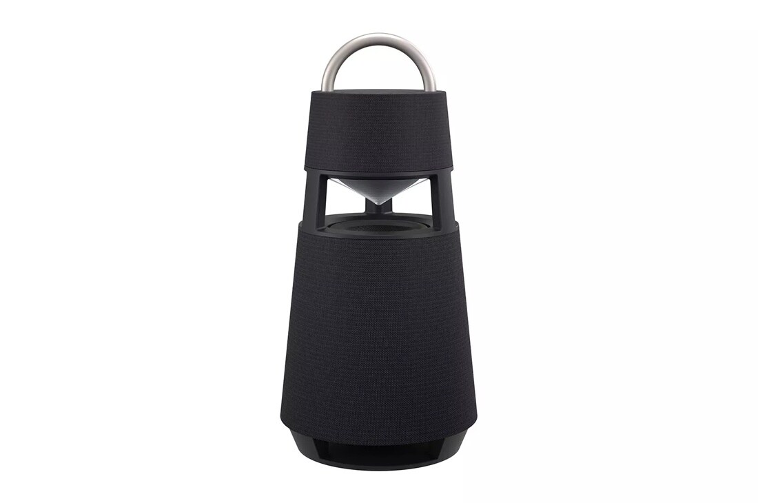 XBOOM 360 Omnidirectional Sound Portable Wireless Bluetooth Speaker with Mood Lighting - Charcoal Black