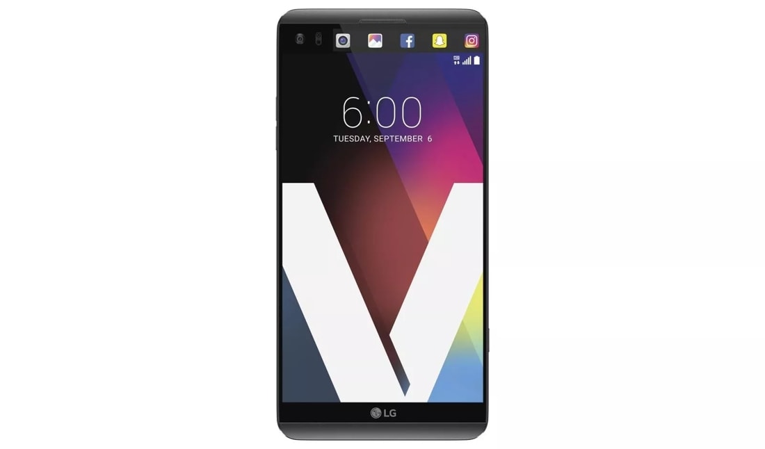 LG V20 64 offers gigabytes in Titan Gray