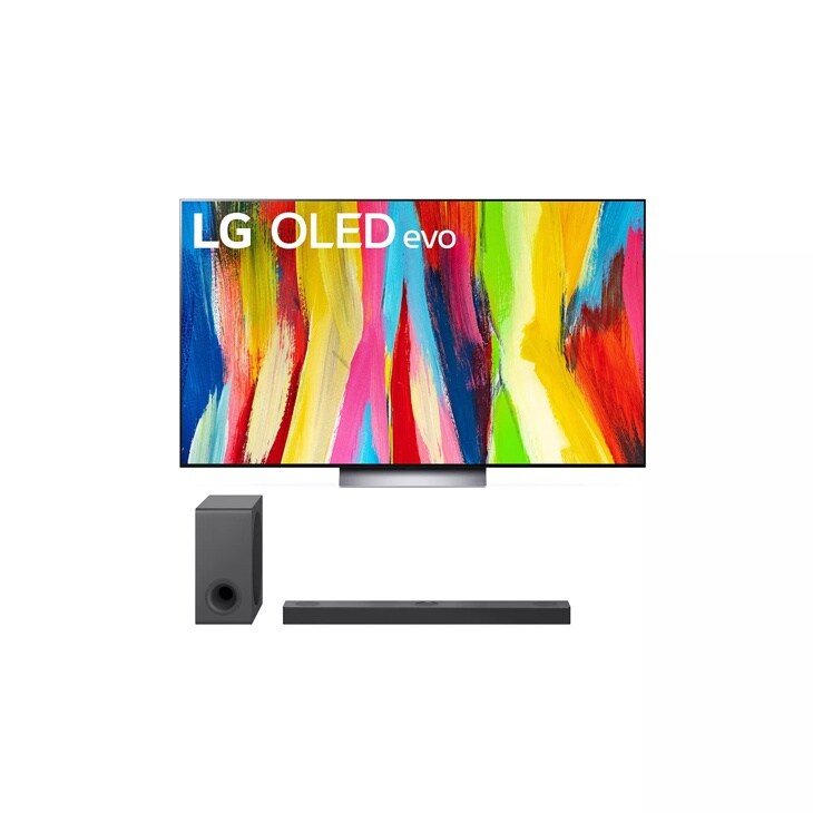 Home Theater Package with C2 OLED TV and S80QY Dolby Atmos® Sound Bar