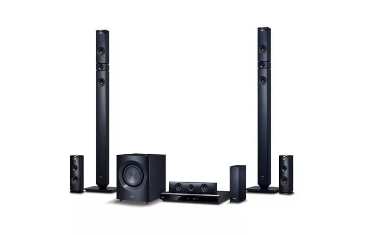 3D-Capable 9.1 Ch Aramid Fiber Blu-ray Disc™ Home Theater System with Smart TV