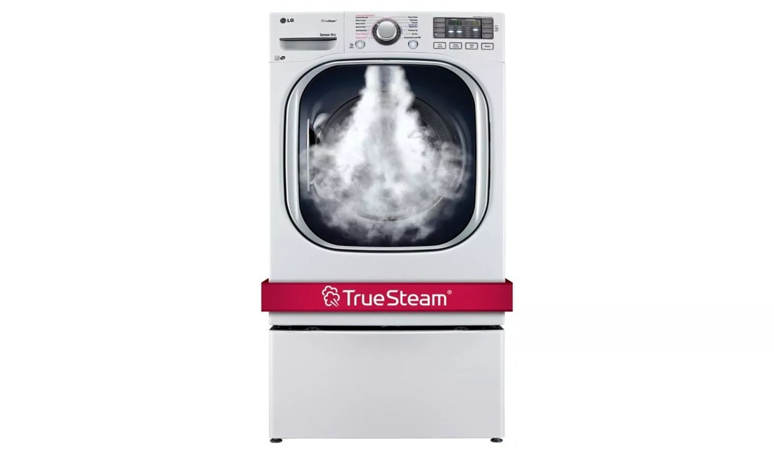 LG 7.4 cu. ft. Ultra Large Capacity SteamDryer™ w/ NFC Tag On