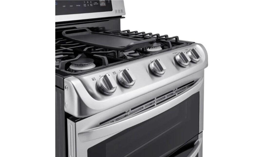 6.9 cu. ft. Gas Double Oven Range - LDG4315ST | LG USA