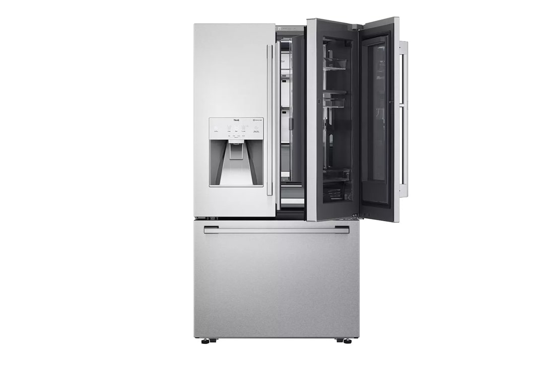 LRMVC2306D LG 36 4 Door French Door Counter Depth Refrigerator with Craft  Ice Maker, Instaview Door