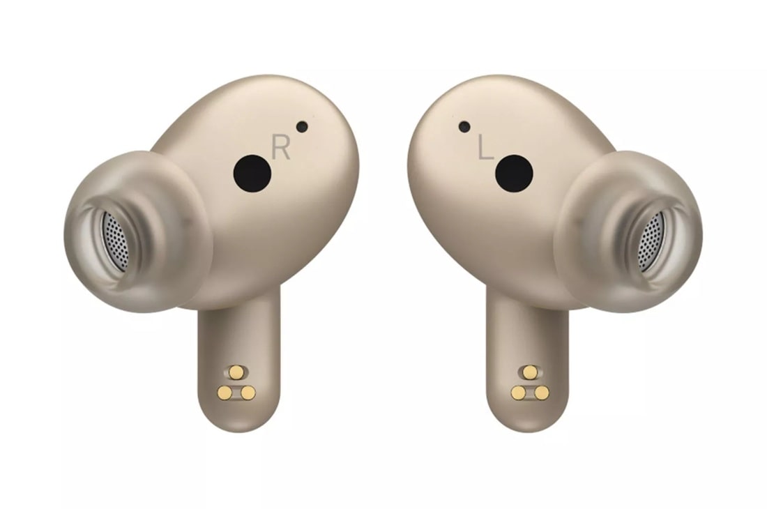 LG TONE Free FP9E (Haze Gold) - Plug & Wireless UVnano True