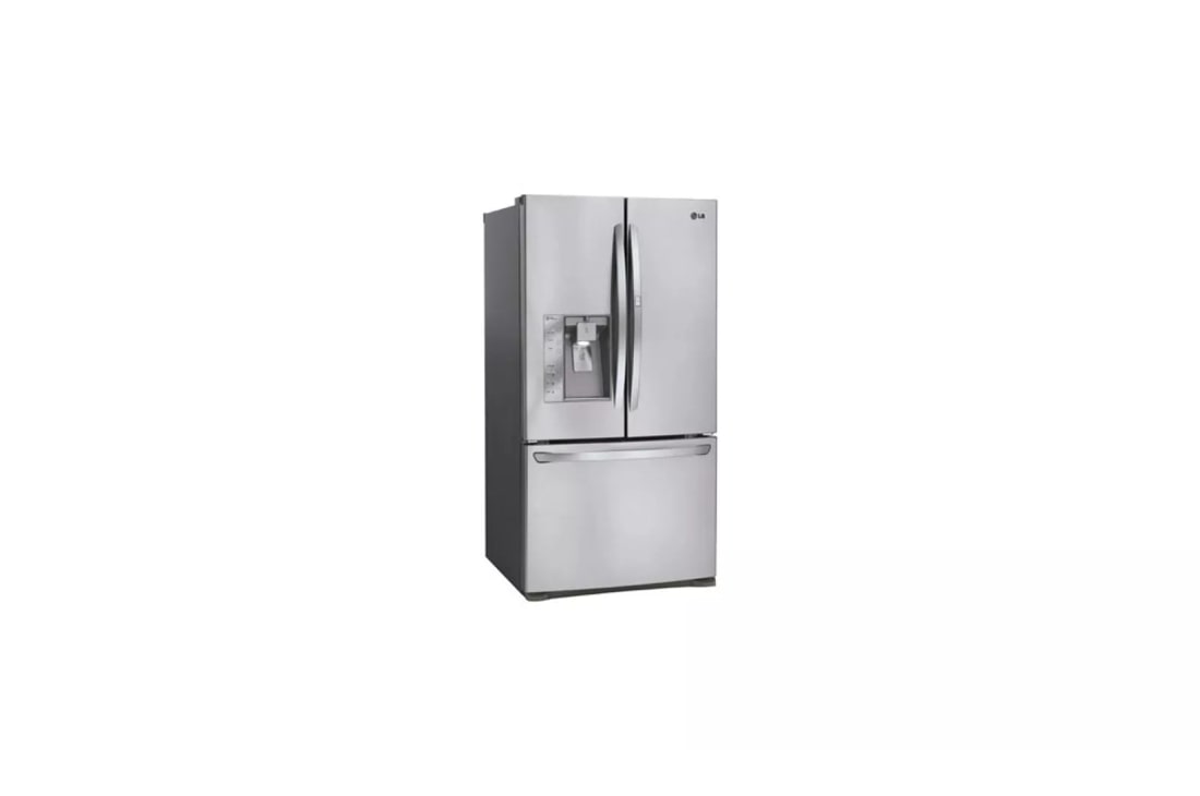 3-Door French Door Refrigerator with Ice and Water Dispenser (20.5
