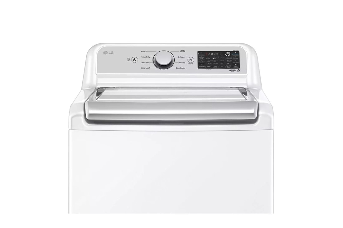 LG 5.5 cu. ft. Mega Capacity Top Load Washer with TurboWash3D Technology  and 7.3 cu. ft. Ultra Large Capacity ELECTRIC Dryer with EasyLoad Door