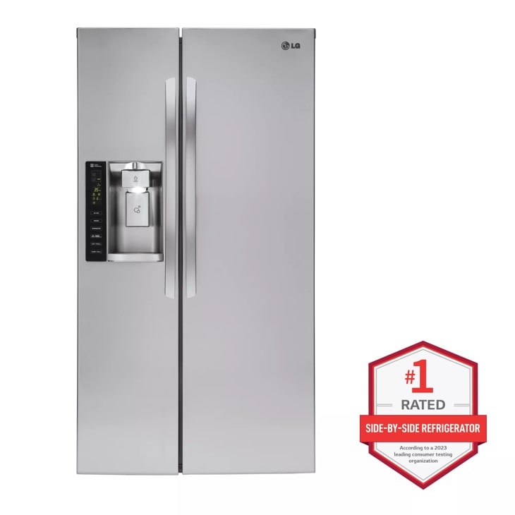 26 cu. ft. SideBySide Refrigerator LSXS26326S LG USA