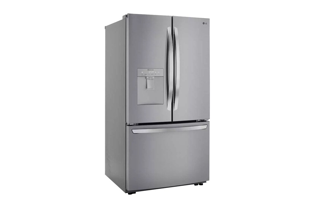 29 cu. ft. french door refrigerator right side angle view