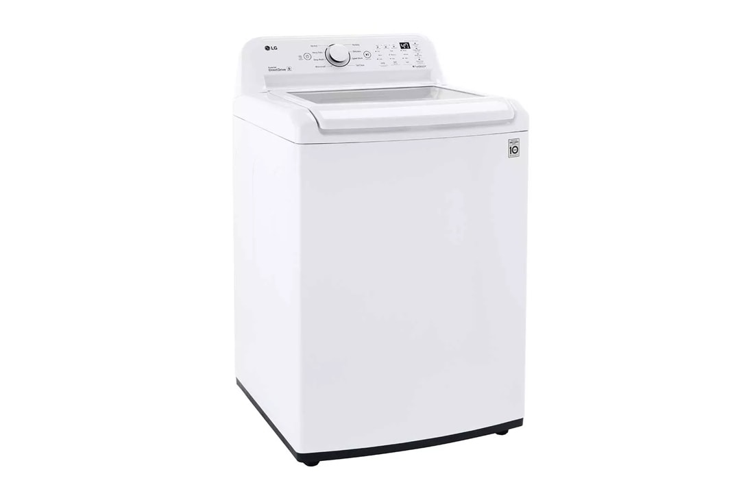 LG WT7000CW 4.5 Cu. ft. Top Load Washer with TurboDrum – White