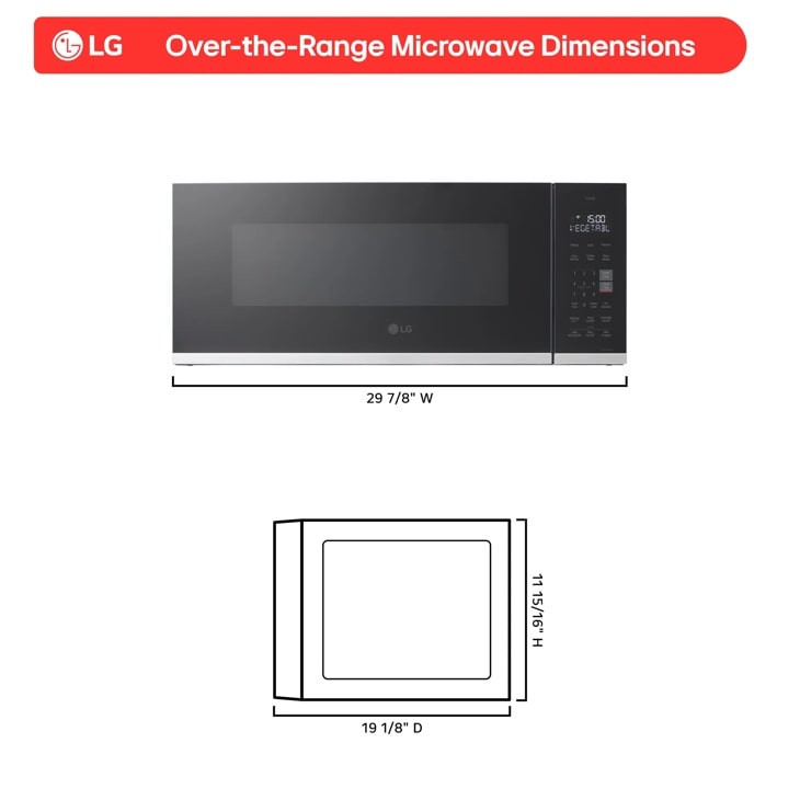 1.3 cu. ft. Smart Low Profile Over-the-Range Microwave Oven MVEF1323F