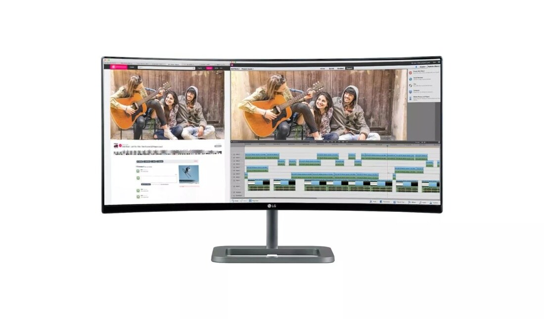 34" Class Curved 21:9 UltraWide® IPS LED Monitor (34" Diagonal)