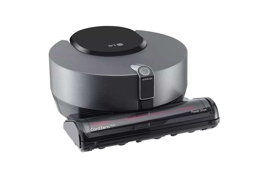 LG CordZero™ ThinQ Robotic Vacuum - Matte Grey (R975GM1) | LG USA