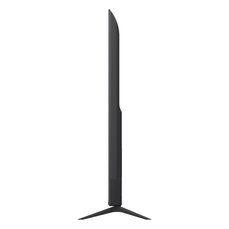 75-Inch LG QNED 4K TV 75QNED84BAA - Side Profile showing ultra-slim design with sturdy base stand