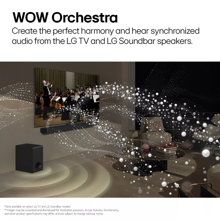 LG SG10TY 3.1 Channel 420W Soundbar with Wireless Subwoofer & Dolby Atmos sound bar thumbnail 8