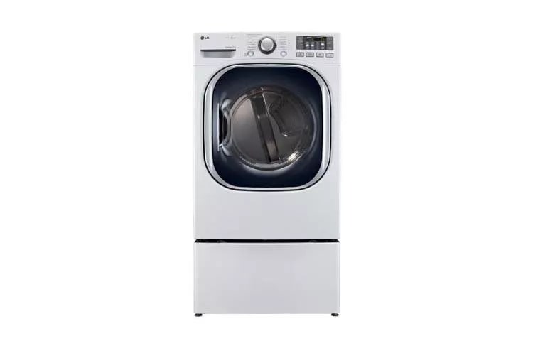 7.4 cu. ft. Ultra Large Capacity SteamDryer™ (Electric) LG laundry appliance product view 1