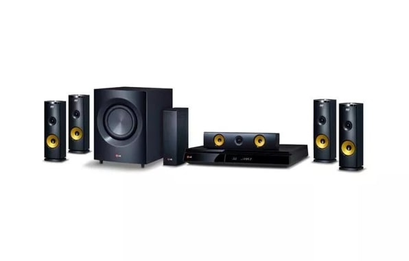 3D-Capable 9.1 Ch Aramid Fiber Blu-ray Disc™ Home Theater System with Smart TV
