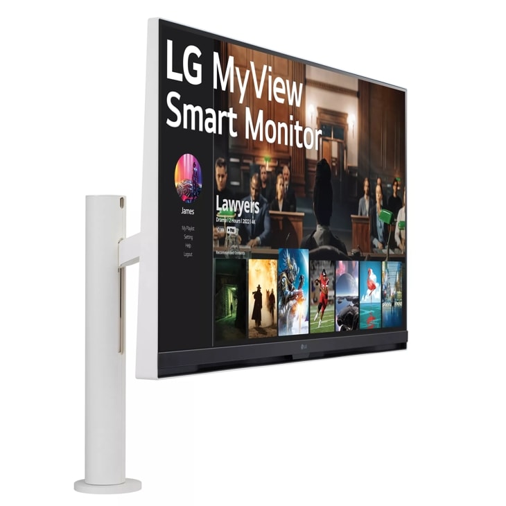 LG 32SQ780S-W.AUS 32 4K UHD Smart Monitor