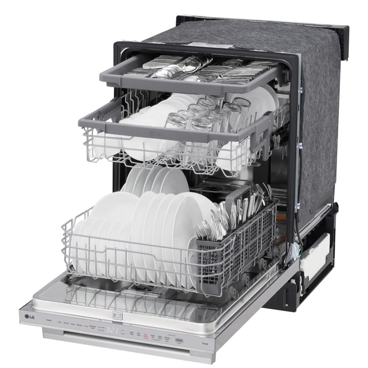 Top-Control Dishwasher with 1-Hour Wash & Dry, QuadWash® Pro, and Dynamic Heat Dry™