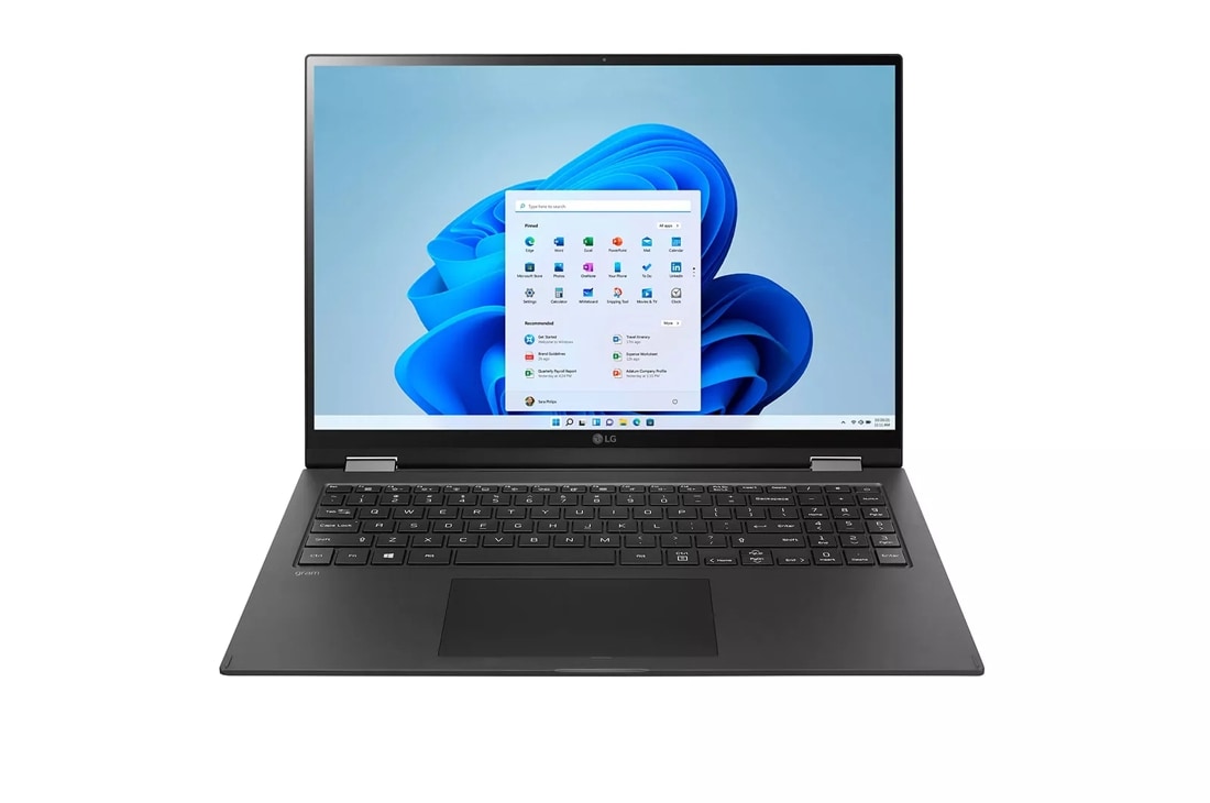 LG gram ultra-léger avec écran IPS 16 16:10 et plate-forme Intel® EvoMC -  16Z95P-KAR55A8