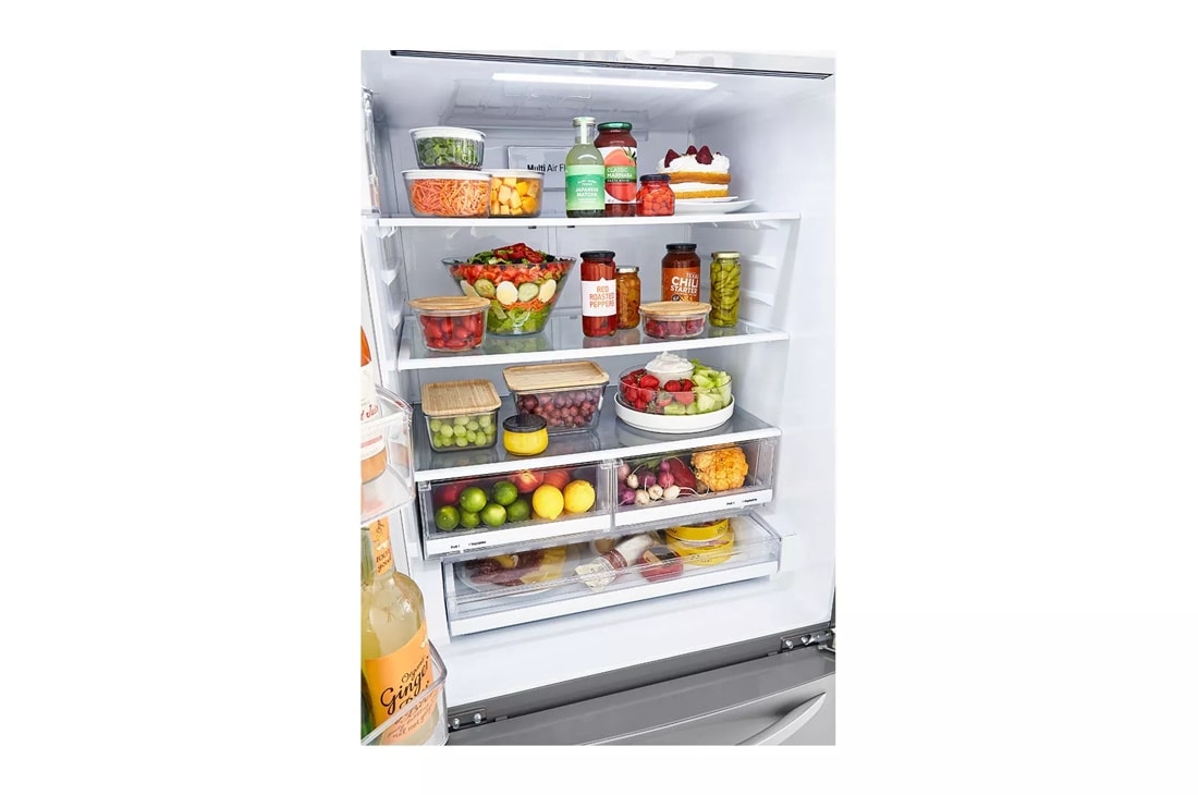 LG LRFCS25D3S 25 Cu. ft. Stainless French Door Refrigerator