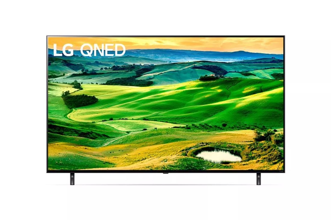 LG 55 Inch Class QNED80 AQA series LED 4K UHD Smart webOS 22 w/ ThinQ AI TV