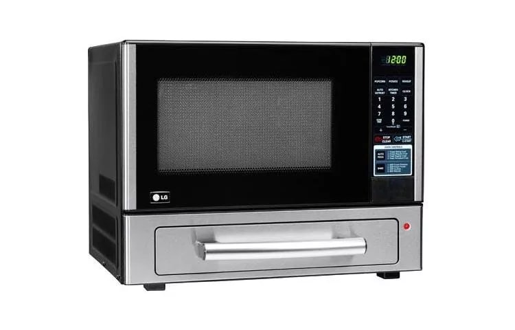 LG LTRM1240ST Microwave/Toaster Oven with 9 Browning levels: Stainless Steel